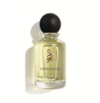 Luminous perfume bottle by Laverne, unisex fragrance